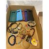 Costume jewelry and phone cases