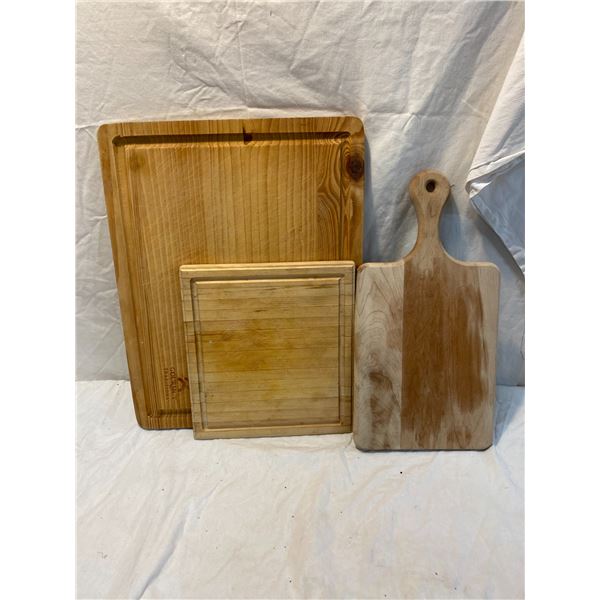 Wood cutting boards