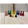 Image 1 : Mini bowling pins etc wood