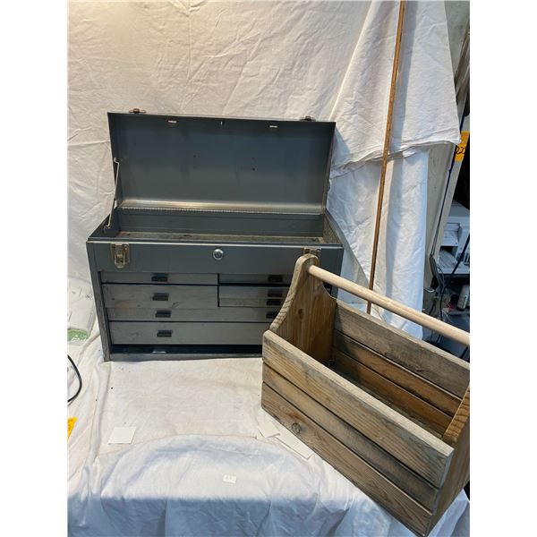 Tool box and wood box