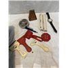 Image 1 : Assorted belt buckle, watch etc