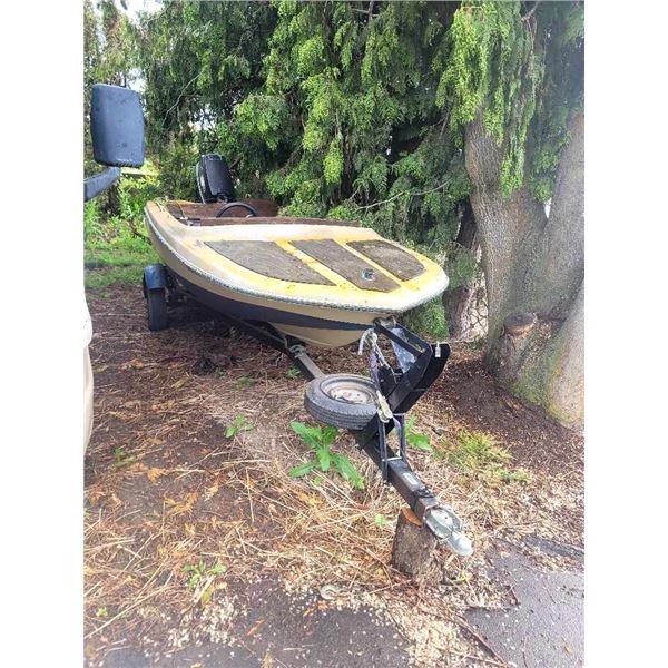 Boat owner says it runs and floats viewing & pick up by appointment in Kelowna Sunday or Monday only