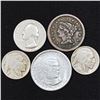 Image 1 : 5 Misc Coins LIGHTLY CIRCULATED