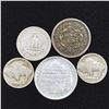 Image 2 : 5 Misc Coins LIGHTLY CIRCULATED