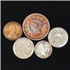 Image 1 : 5 Misc Coins LIGHTLY CIRCULATED