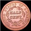 Image 2 : 1851 Classic Head Half Cent CHOICE BU