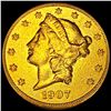 Image 1 : 1907 $20 Gold Double Eagle CLOSELY UNCIRCULATED