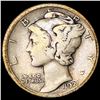 Image 1 : 1921-D Mercury Dime NICELY CIRCULATED
