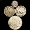 Image 2 : 1912-1921 1C Wheat, $1 Morgan, 50C Walking