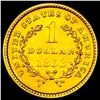 Image 2 : 1853 Rare Gold Dollar UNCIRCULATED