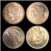 Image 1 : 4 Misc Silver Dollars UNCIRCULATED