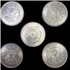 Image 2 : (5) 1887-8 Morgan Dollars UNCIRCULATED