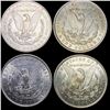 Image 2 : 4 Morgan Dollars UNCIRCULATED