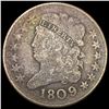 Image 1 : 1809/6 Classic Head Half Cent NICELY CIRCULATED