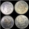 Image 1 : (4) Morgan Silver Dollars  UNCIRCULATED