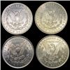 Image 2 : (4) Morgan Silver Dollars  UNCIRCULATED