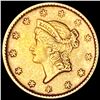 Image 1 : 1853 Ty 1 Rare Gold Dollar CLOSELY UNCIRCULATED