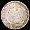 Image 1 : 1858 Seated Liberty Quarter CLOSELY UNCIRCULATED