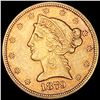 Image 1 : 1879-S $5 Gold Half Eagle CLOSELY UNCIRCULATED
