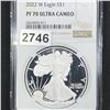 Image 1 : 2022-W Silver Eagle Dollar NGC - PF70 Ultra Cameo