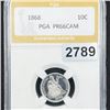 Image 1 : 1868 Seated Liberty Dime PGA - PR66CAM