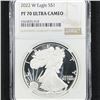 Image 1 : 2022-W Silver Eagle Dollar NGC - PF70 Ultra Cameo