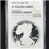Image 1 : 2022-W Silver Eagle Dollar NGC - PF70 Ultra Cameo