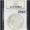 Image 1 : 1904-O Morgan Silver Dollar NGC - MS63