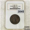 Image 1 : 1797 97 REV Stems Draped Bust Large Cent NGC-XF40 BN