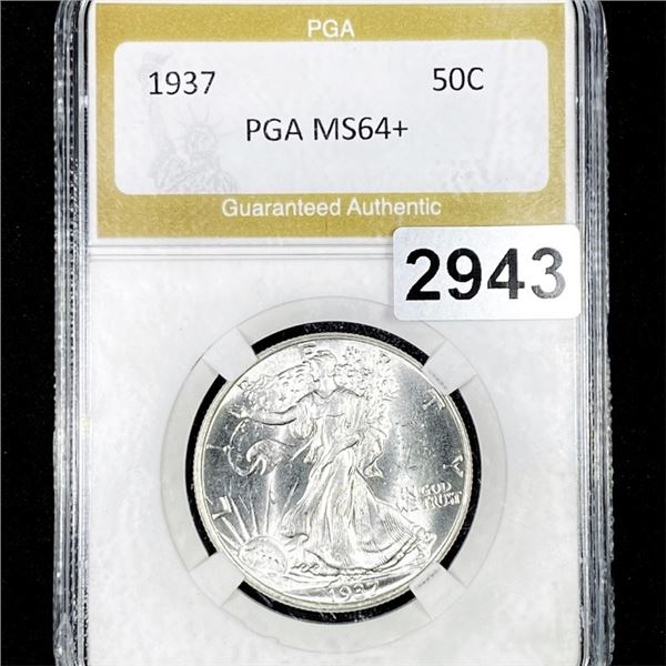 1937 Walking Liberty Half Dollar PGA - MS64+