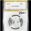 Image 1 : 1937 Walking Liberty Half Dollar PGA - MS64+
