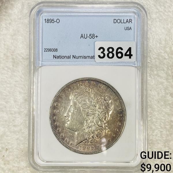1895-O $1 Morgan NNC AU58+