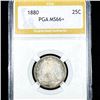 Image 1 : 1880 Seated Liberty Quarter PGA - MS66+