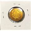 Image 2 : 1854-O $3 Gold Piece ABOUT UNCIRCULATED