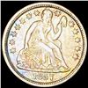 Image 1 : 1857 Seated Liberty Dime ABOUT UNCIRCULATED