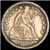Image 1 : 1856 Large Date Seated Liberty Dime LIGHTLY