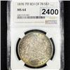 Image 1 : 1878 7TF Rev of 78 Morgan Silver Dollar NGC -
