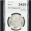 Image 1 : 1897 Morgan Silver Dollar NGC - MS63
