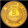 Image 2 : 1865 Two Cent Piece UNCIRCULATED