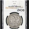Image 1 : 1899 Morgan Silver Dollar NGC - F12