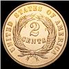 Image 2 : 1869 Two Cent Piece CHOICE BU
