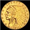 Image 1 : 1911 $2.50 Gold Quarter Eagle UNCIRCULATED