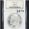 Image 1 : 1884-O Morgan Silver Dollar NGC - MS63