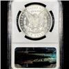 Image 2 : 1884-CC Morgan Silver Dollar NGC - MS63