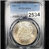 Image 1 : 1882-CC Morgan Silver Dollar PCGS - MS66FS