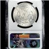 Image 2 : 1884-CC Morgan Silver Dollar NGC - MS63