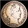 Image 1 : 1915 Barber Half Dollar NICELY CIRCULATED