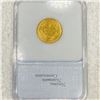 Image 2 : 1854-O $3 Rare Gold Coin NNC AU55