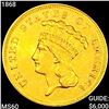 Image 1 : 1868 $3 Gold Piece UNCIRCULATED