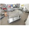 Image 1 : Stainless Steel Storage Cart On Wheels